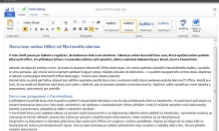 Docs.com: online Office od Microsoftu zdarma
