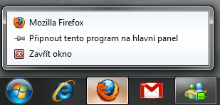 Firefox ve Windows 7