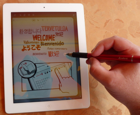 iPad, Penultimate a Adonit Jot Touch