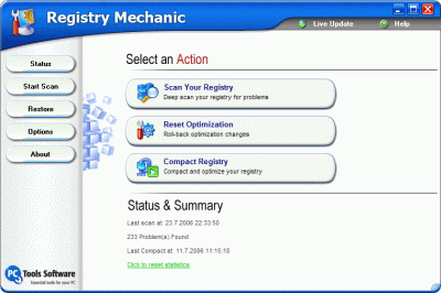 Registry Mechanic