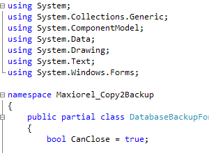 Visual Studio 2005 a nové písmo Consolas