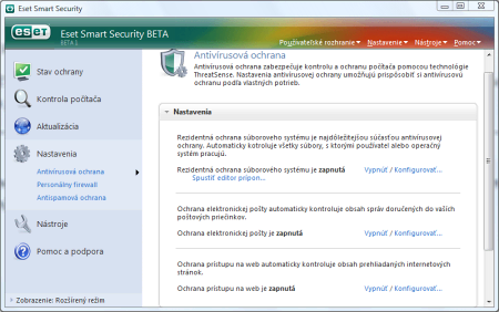 ESET Smart Security Beta 1