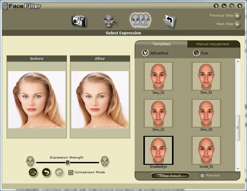 Facefilter pro vs poetrait pro partsdiki