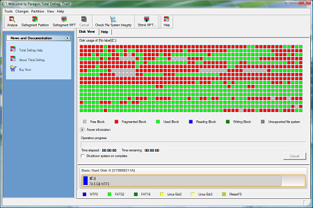 Paragon Total Defrag 2007