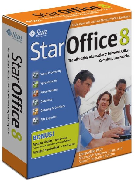 Kancelářský balík StarOffice od Sun Microsystems