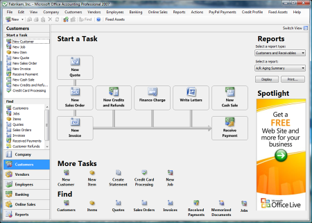 Microsoft Office Accounting Professional 2007