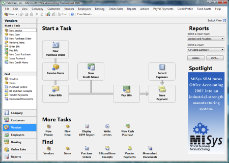 Microsoft Office Accounting Professional 2007