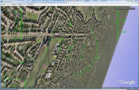 Google Earth letecký simulátor