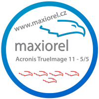 Acronis TrueImage 11 získal 5/5 bodů na Maxiorel.cz