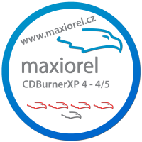 CDBurnerXP 4 získal 4/5 bodů na Maxiorel.cz