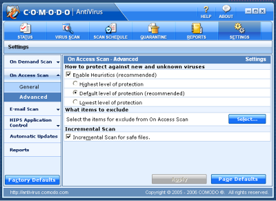 Comodo AntiVirus