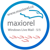 Windows Live Mail získal ocenění 5/5 na Maxiorel.cz