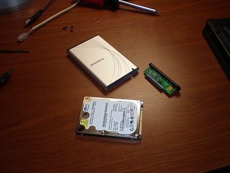 Výměna disku v notebooku