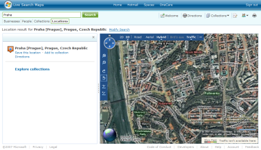 Live Search Maps
