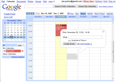 Google Calendar