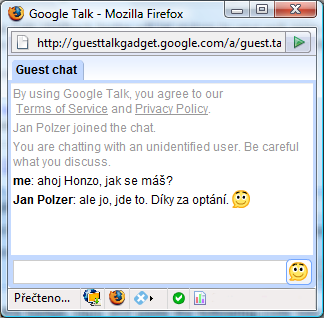 Google Talk pro web