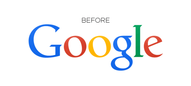 Staré a nové logo Google