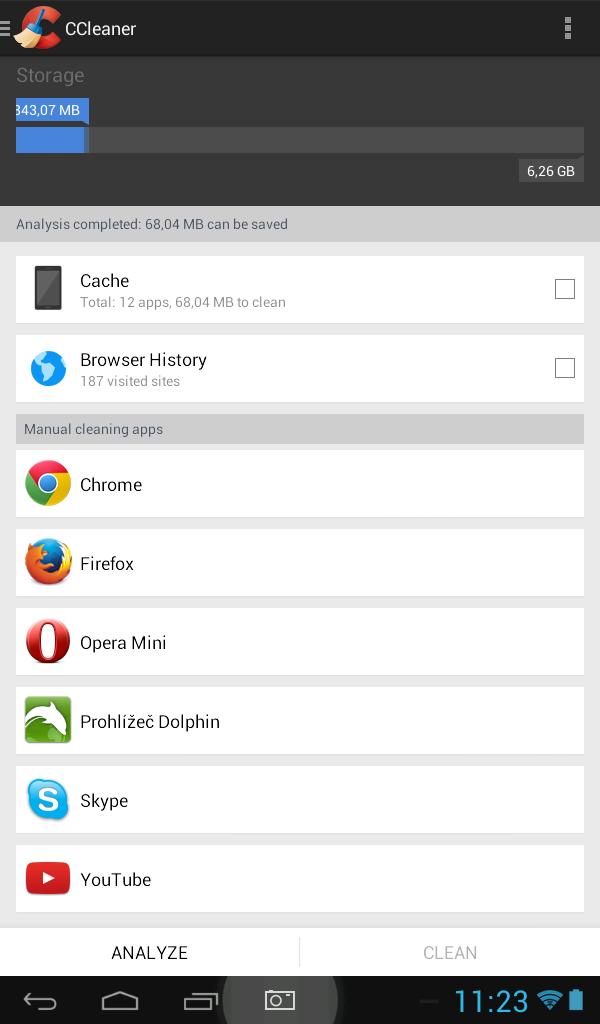 ccleaner pro inckude android