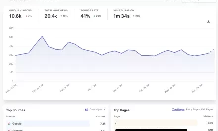 Plausible: dostatečně kvalitní náhrada Google Analytics