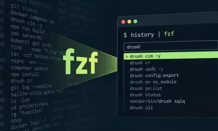 fzf: rychlejší hledání v historii příkazového řádku