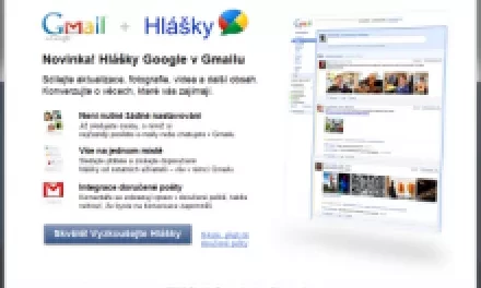 Jak pracovat s nástrojem Google Hlášky (Buzz)