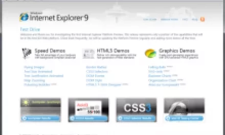Internet Explorer 9: akcelerace GPU pro HTML 5, CSS3 a další vylepšení