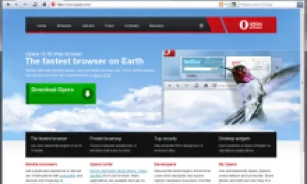 Opera 10.50: rychlost, integrace do Windows 7, nové ovládání