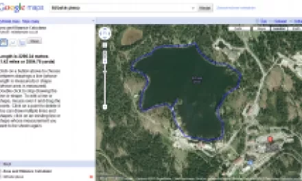 Jak změřit délku trasy a výměr oblasti na Mapách Google