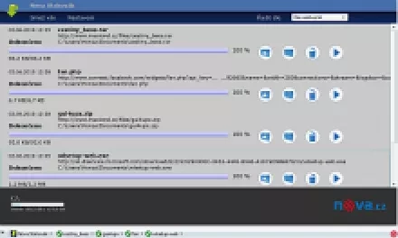 Nova Stahovák: download manager od Novy, Microsoftu a SoftGate