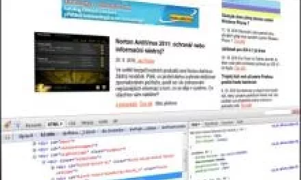 Firebug a další nástroje prohlížečů pomáhající při tvorbě CSS