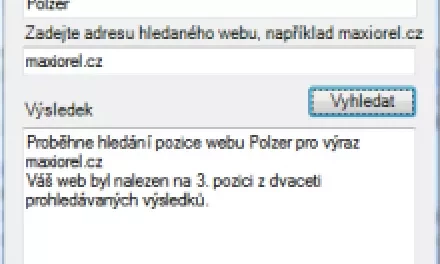 Phalanger: jak postavit vyhledávač pozice webu pro Windows s využitím PHP