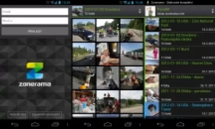 Webová galerie Zonerama jako aplikace pro Android