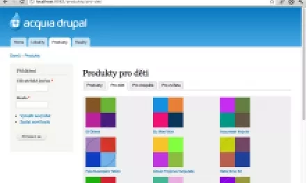 Drupal: jak pomocí Views vytvořit taby se sadou stránek