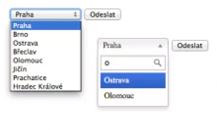 jQuery Chosen: vylepšete si rozbalovací nabídky na svém webu