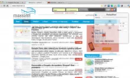 Jak porovnat hotový web s grafickou předlohou? Zkuste PerfectPixel v Chrome