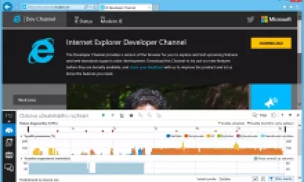 Internet Explorer Developer Channel – další pomůcka pro testování webu ve Windows