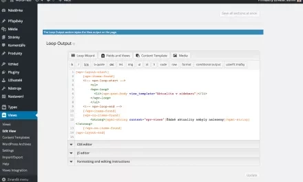 WordPress, Types a Views: jak si vytvořit vlastní obsah a jeho výpis