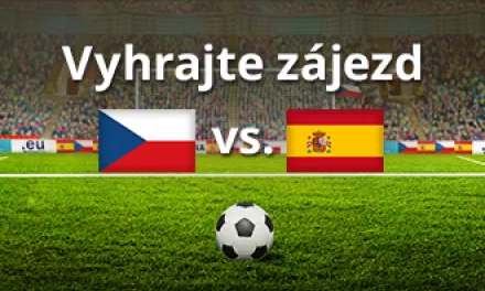Vyhrajte zájezd na zápas Česko–Španělsko s CZECHIA.COM