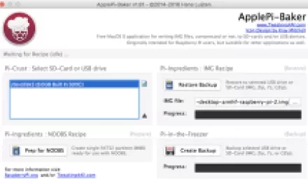 ApplePi-Baker: jak vytvořit bootovací SD karty či USB na Macu