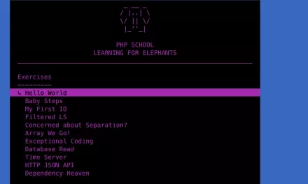 PHP School: naučte se PHP s open source výukovým nástrojem