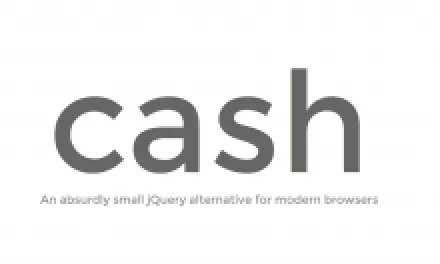 cash: absurdně malá alternativa k jQuery pro moderní prohlížeče