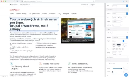 Finch: když chcete připomínkovat nakódovaný web a rovnou měnit jeho vzhled