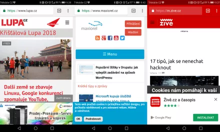 Jak vypadají titulky 19 českých IT webů na mobilu? Žádná sláva