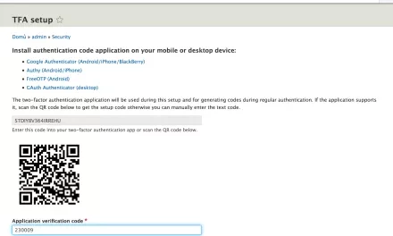 Jak na dvoufaktorové přihlašování do Drupalu snadno a rychle