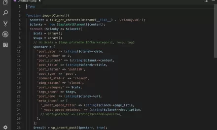Jak na import kategorií a obsahu do WordPressu z libovolného zdroje