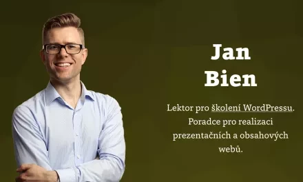 Recenze školení Mistrovský vývoj webů na WordPressu od Jana Biena