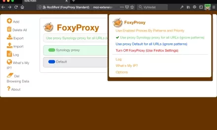 Dva weby z různých adres na jednom počítači? Pomůže FoxyProxy