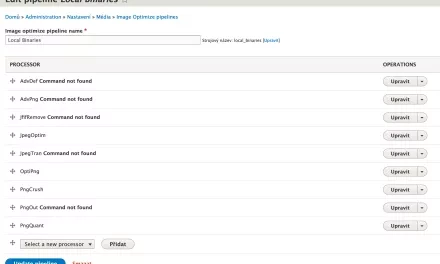 Jak na rychlou optimalizaci velikosti obrázků v Drupalu