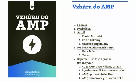 Vzhůru do AMP: nová kniha od Martina Michálka a Robina Pokorného
