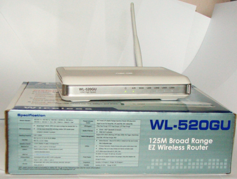 Asus WL-520GU – excelentní Wi-Fi router
